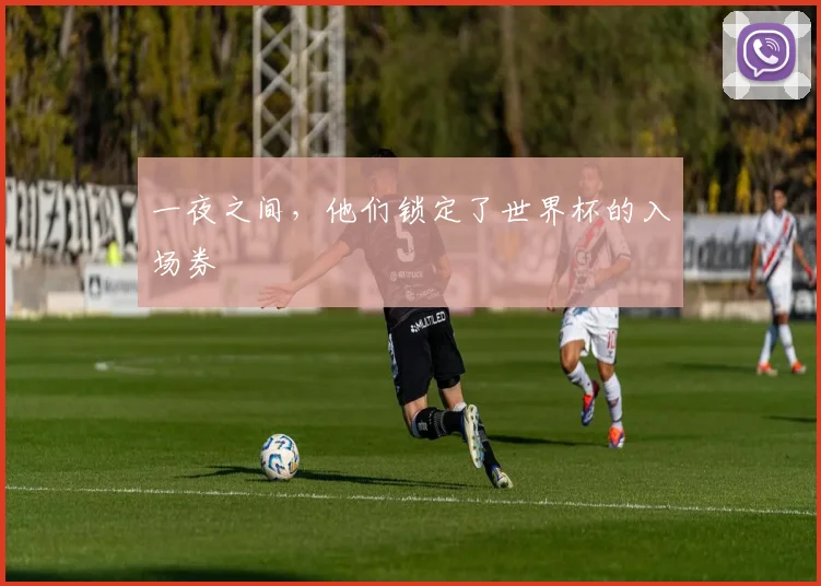 一夜之间，他们锁定了世界杯的入场券